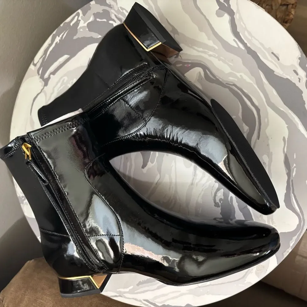 Tory Burch 20 mm Gigi Stretch Booties Ankle Boots Size 7.5 M